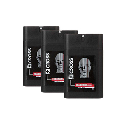 عطر جیبی مردانه کراس (Cross) مدل Barcode حجم 45 میلی‌لیتر مجموعه 3 عددی