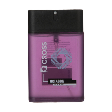عطر جیبی مردانه کراس (Cross) مدل Octagon حجم 45 میلی‌لیتر