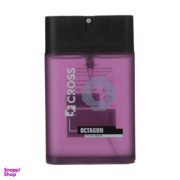 عطر جیبی مردانه کراس (Cross) مدل Octagon حجم 45 میلی‌لیتر
