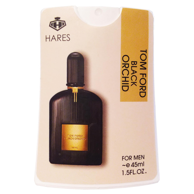 عطرجیبی مردانه حارث (Hares) مدل تام فورد بلک ارکید حجم 45 میلی‌لیتر