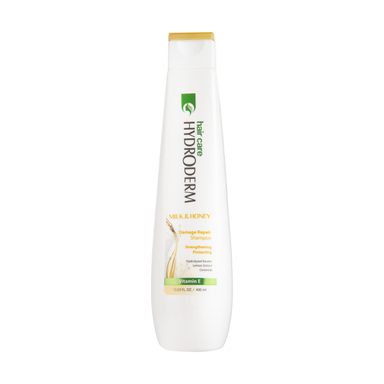 شامپو استحکام بخش و ترمیم کننده مو هیدرودرم (Hydroderm) مدل Milk and Honey