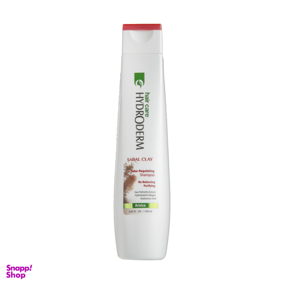 شامپو کنترل کننده چربی مو و پوست سر هیدرودرم (Hydroderm) مدل Sabal Clay