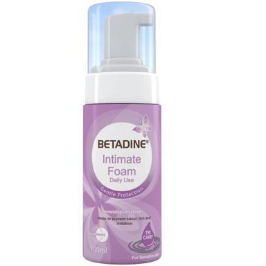 فوم بهداشتی بانوان بتادین (Betadine) مدل Daily use