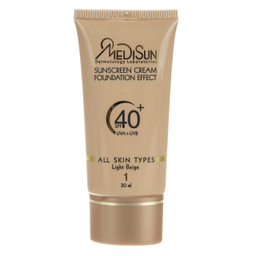 کرم پودر ضد آفتاب مدیسان (Medisun) سری All Skin مدل Foundation Effect حجم 30 میلی‌لیتر
