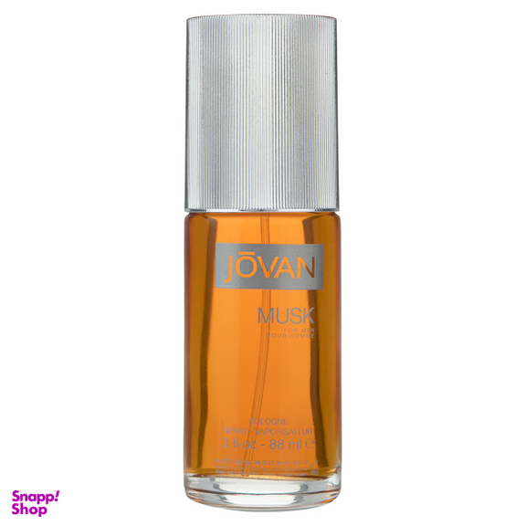 ادوکلن مردانه جوان (Jōvan) مدل Musk با درب نقره ای
