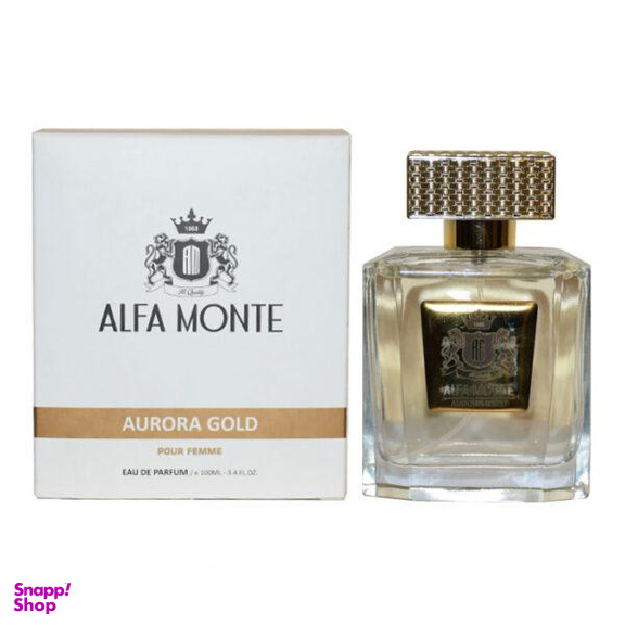 ادو پرفیوم زنانه آلفا مونته (Alfa Monte) مدل Aurora Gold