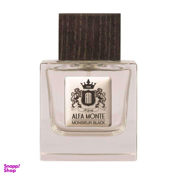 ادو پرفیوم مردانه آلفا مونته (Alfa Monte) مدل Monsieur Black