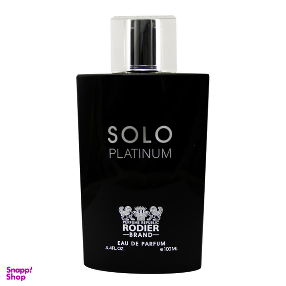 ادوپرفیوم مردانه رودیر (Rodier) مدل Solo Platinum