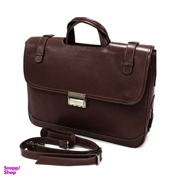 کیف اداری چرم طبیعی آروین چرم (Arvin Leather) کد AR-401-