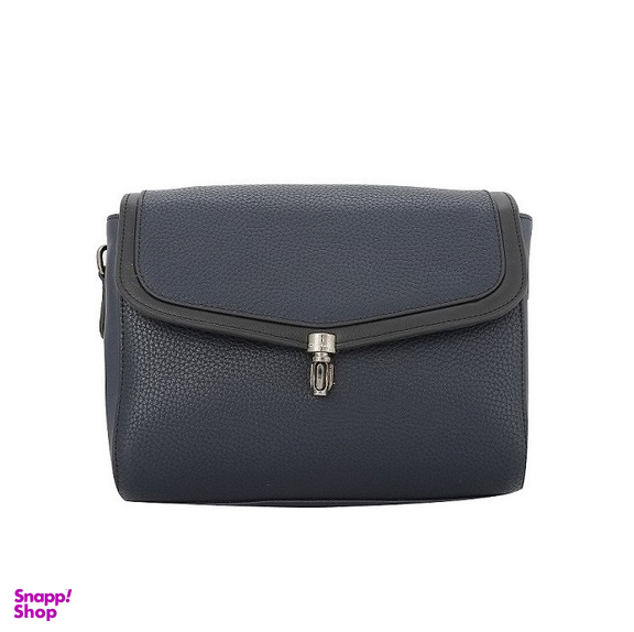 کیف دوشی زنانه دلفارد کد 9f121 رنگ سرمه ای