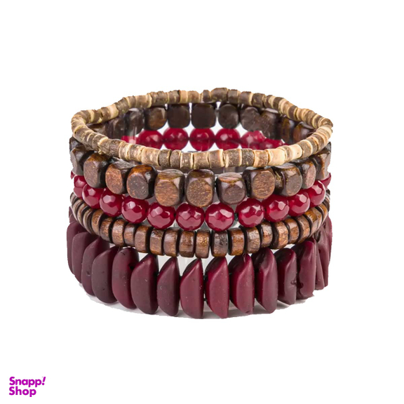 دستبند چرم زنانه ریسه گالری (Ri3 Gallery) مدل بمبیی W1294