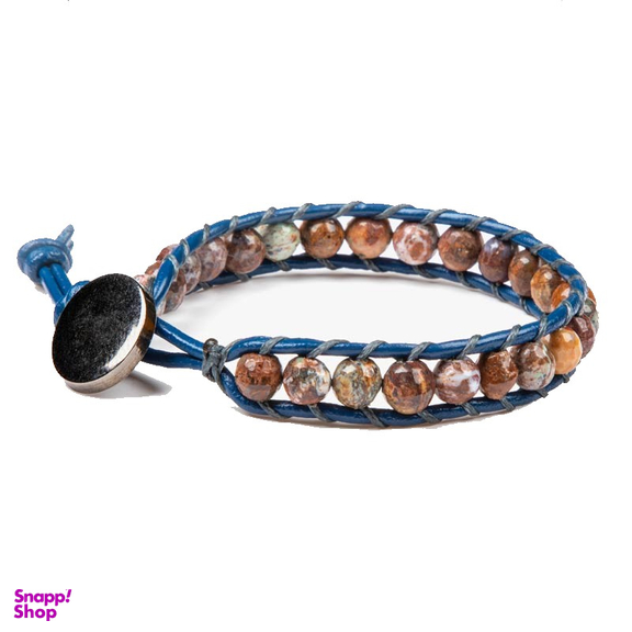دستبند چرم زنانه ریسه گالری (Ri3 Gallery) مدل سنگ جاسپر B1159