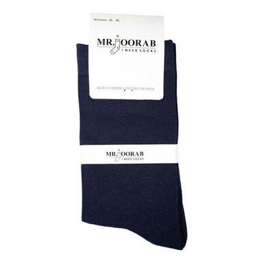 جوراب زنانه مستر جوراب (Design) مدل Bl-Mr 700 رنگ سرمه ای