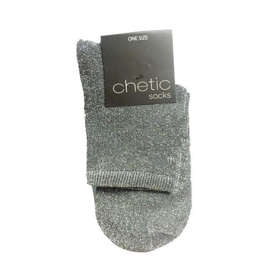 جوراب زنانه چتیک (Chetic) طرح لمه کد RG- C994 رنگ نقره ای