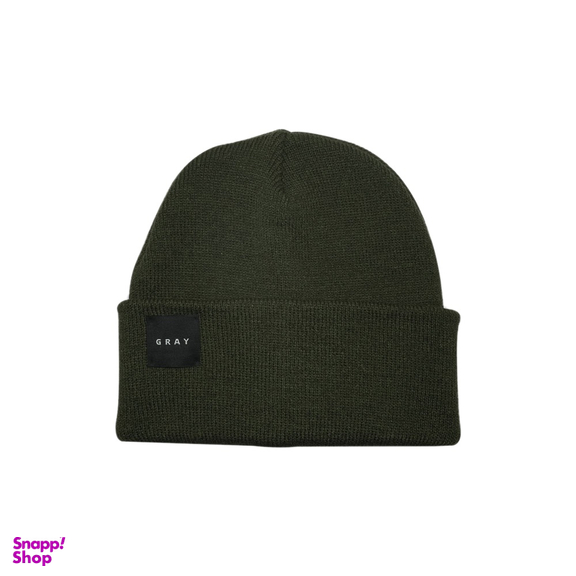 کلاه بافتنی گری (Gray) رنگ سبز تیره