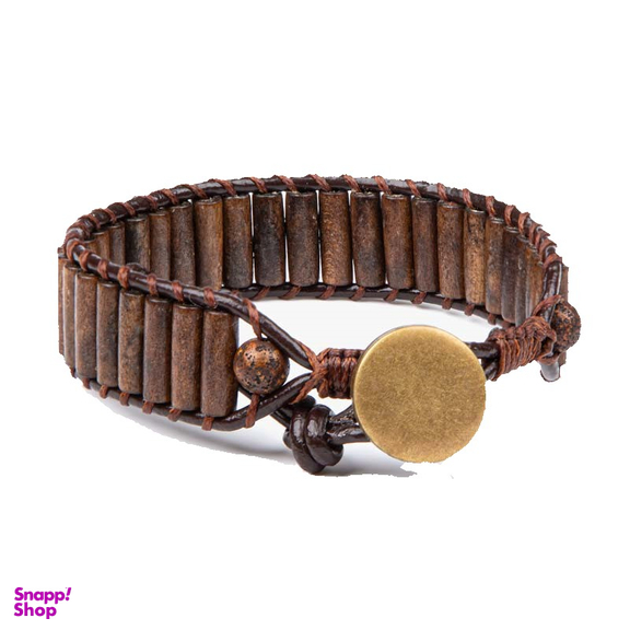 دستبند چرم مردانه ریسه گالری (Ri3 Gallery) مدل چرم چوب W1190
