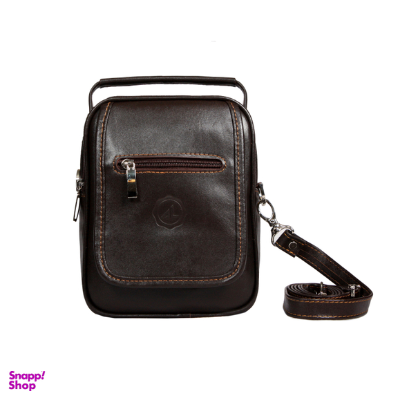 کیف رودوشی مردانه مدل AM555 رنگ قهوه ای