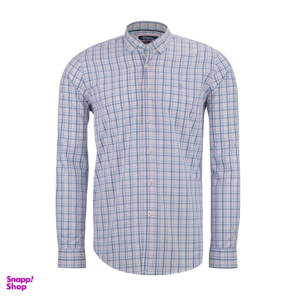 پیراهن آستین بلند یقه دار بادی اسپینر (Body Spinner) مدل 9579