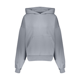 هودی زنانه گری (Gray) رنگ آبی آسمانی