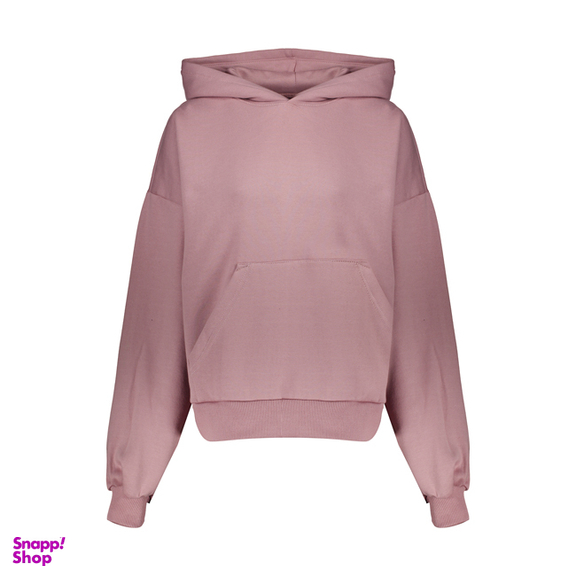 هودی زنانه گری (Gray) رنگ صورتی