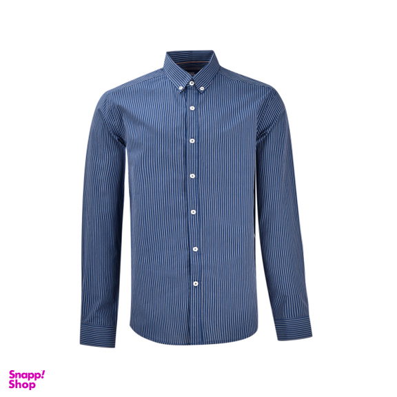 پیراهن مردانه راه راه اسلیم بادی اسپینر (Body Spinner) مدل 16170