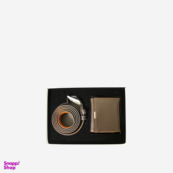 ست دو تکه چرم چرم آرا (Charmara) مدل s015 رنگ قهوه ای