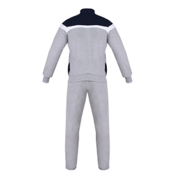 ست سویشرت و شلوار ورزشی مردانه تکنیک پلاس 07 (Technic + 07) مدل GK109 رنگ طوسی