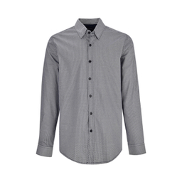 پیراهن مردانه پوپلین چاپی بادی اسپینر (Body Spinner) مدل 2725 سرمه ای