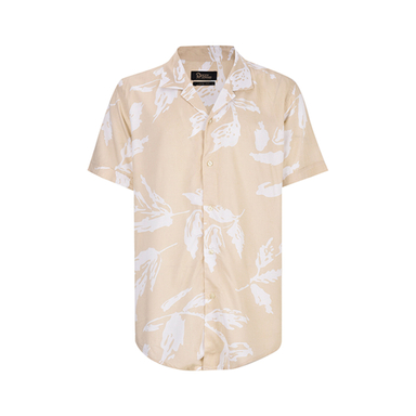 پیراهن هاوایی مردانه بادی اسپینر (Body Spinner) مدل 2726 کرم