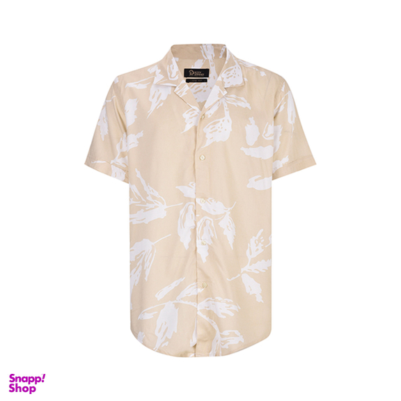 پیراهن هاوایی مردانه بادی اسپینر (Body Spinner) مدل 2726 کرم