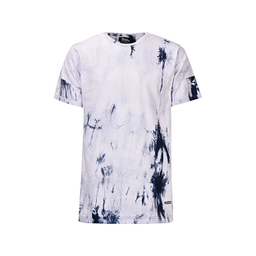 تی شرت مردانه آستین کوتاه آبرنگی بادی اسپینر (Body Spinner) مدل 2969 سرمه ای