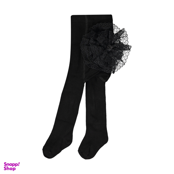 جوراب شلواری نوزادی دخترانه فیورلا (Fiorella) کد 2012-6-1 مشکی