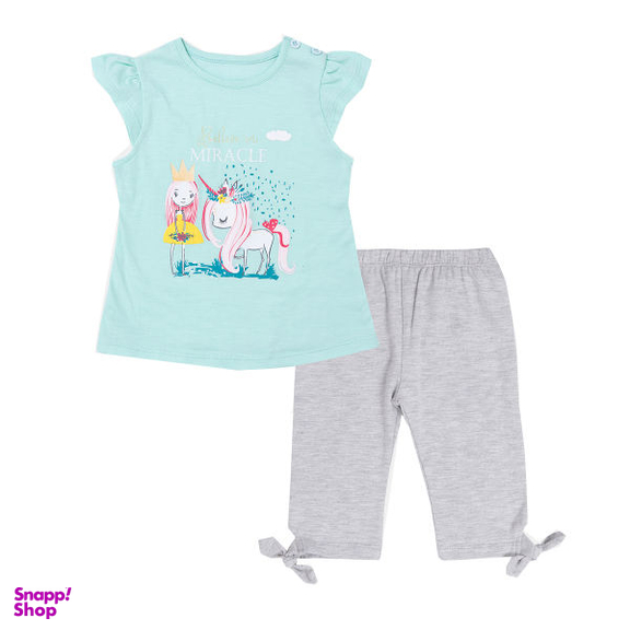 ست تی شرت و شلوار دخترانه فیورلا (Fiorella) مدل 21025