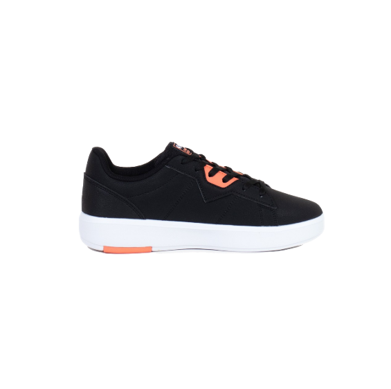 کفش اسکیت برد زنانه مدل Skateboarding رنگ مشکی-نارنجی کادمیوم