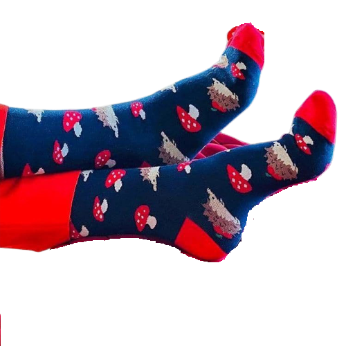 جوراب مچی ساقدار زنانه ملورین (Melorin) مدل قارچ