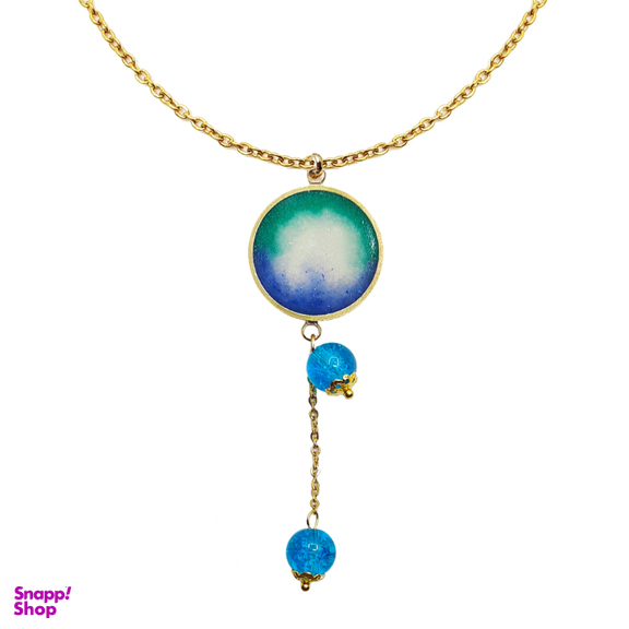 گردنبند زنانه مدل ابر و باد