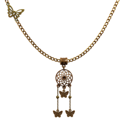 گردنبند زنانه مدل پروانه‌ها
