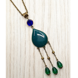 گردنبند رومانتویی مدل اشک