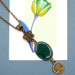 گردنبند رومانتویی مدل پروانه NE0025