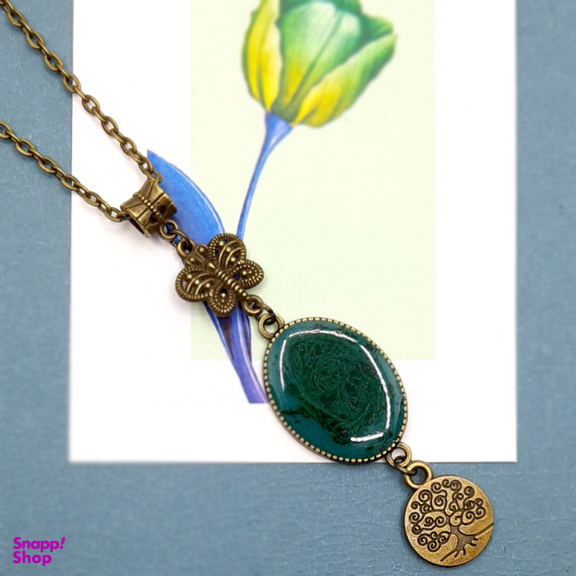 گردنبند رومانتویی مدل پروانه NE0025