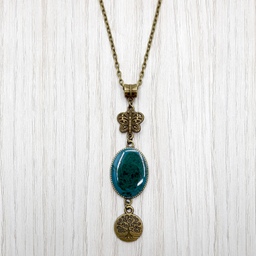 گردنبند رومانتویی مدل پروانه NE0025