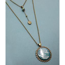 گردنبند دو زنجیره مدل NE00J