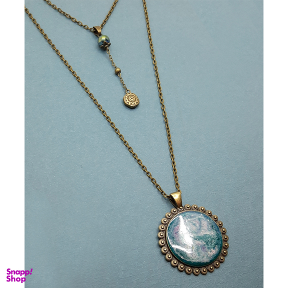 گردنبند دو زنجیره مدل NE00J