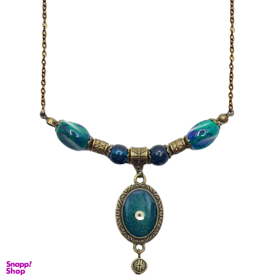 گردنبند دور گردنی مدل چشم نظر NE0023