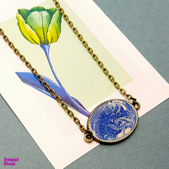 گردنبند گردنی کوتاه مدل ابر و باد