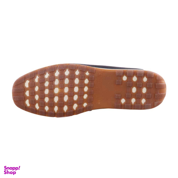 کفش روزمره چرم طبیعی مردانه مدل S228 مشکی