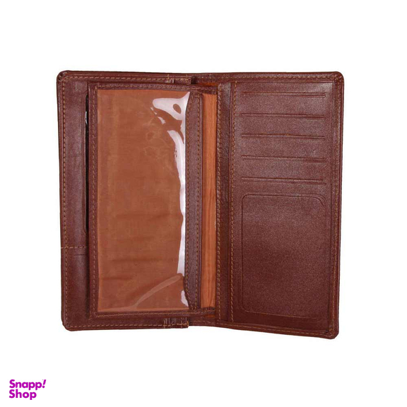کیف دست چک چرم طبیعی مدل 122139