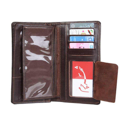 کیف دست چک چرم طبیعی مدل 122139