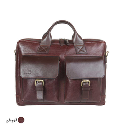 کیف چرم طبیعی اداری مردانه کد 111299