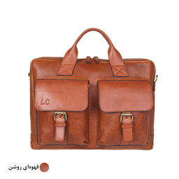 کیف چرم طبیعی اداری مردانه کد 111299